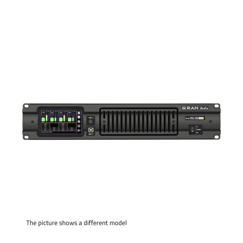 Ram Audio Pi2-3K D - Wzmacniacz 2-kanałowy 2 x 1500W