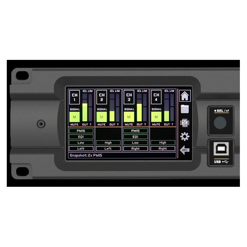 Ram Audio Pi4-10K D - Wzmacniacz 4-kanałowy 4 x 2500W