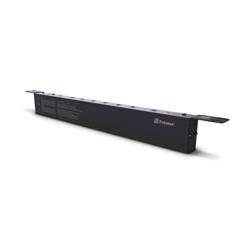 Palmer WT PB 40 RK - Zasilacz z 8 wyjściami do montażu w szafie rack