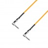 Adam Hall Cables 4 STAR IRR 0060 NEO SET - Zestaw 4 kabli krosowych do efektów gitarowych Jack TS - 0,6 m