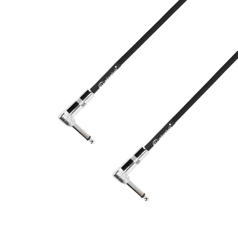 Adam Hall Cables 4 STAR IRR 0030 SET - Zestaw 5 kabli krosowych do efektów gitarowych Jack TS - 0,3 m