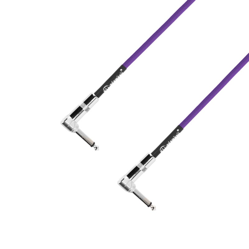 Adam Hall Cables 4 STAR IRR 0060 SET - Zestaw 5 kabli krosowych do efektów gitarowych Jack TS - 0,6 m