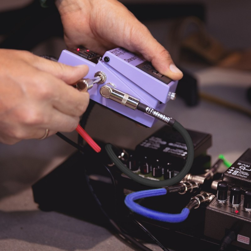 Adam Hall Cables 4 STAR IRR 0060 SET - Zestaw 5 kabli krosowych do efektów gitarowych Jack TS - 0,6 m