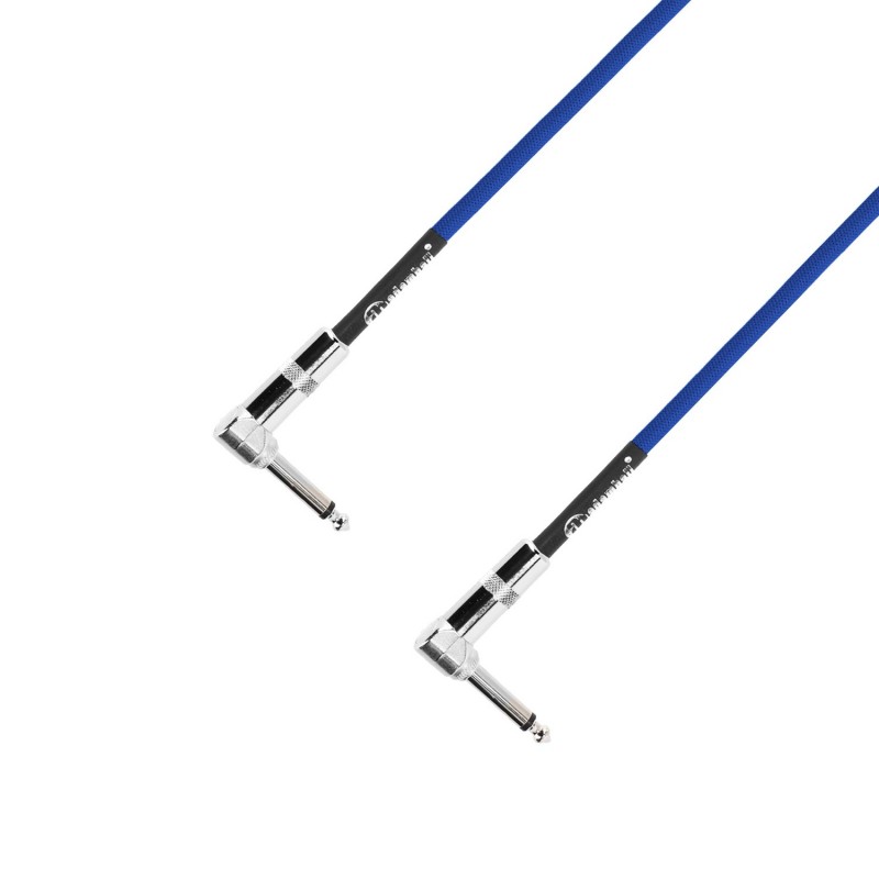 Adam Hall Cables 4 STAR IRR 0090 SET - Zestaw 5 kabli krosowych do efektów gitarowych Jack TS - 0,9 m