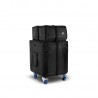 LD Systems DAVE 12 G4X BAG SET - Zestaw transportowy z kółkami i osłonami dla DAVE 12 G4X