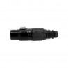 Adam Hall Connectors 4 STAR C XF3 BLK - Złącze XLR 3P F