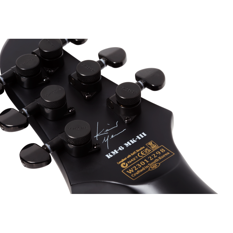 Schecter Keith Merrow KM-6 MKIII Legacy, Trans Black Burst - Gitara elektryczna - 19