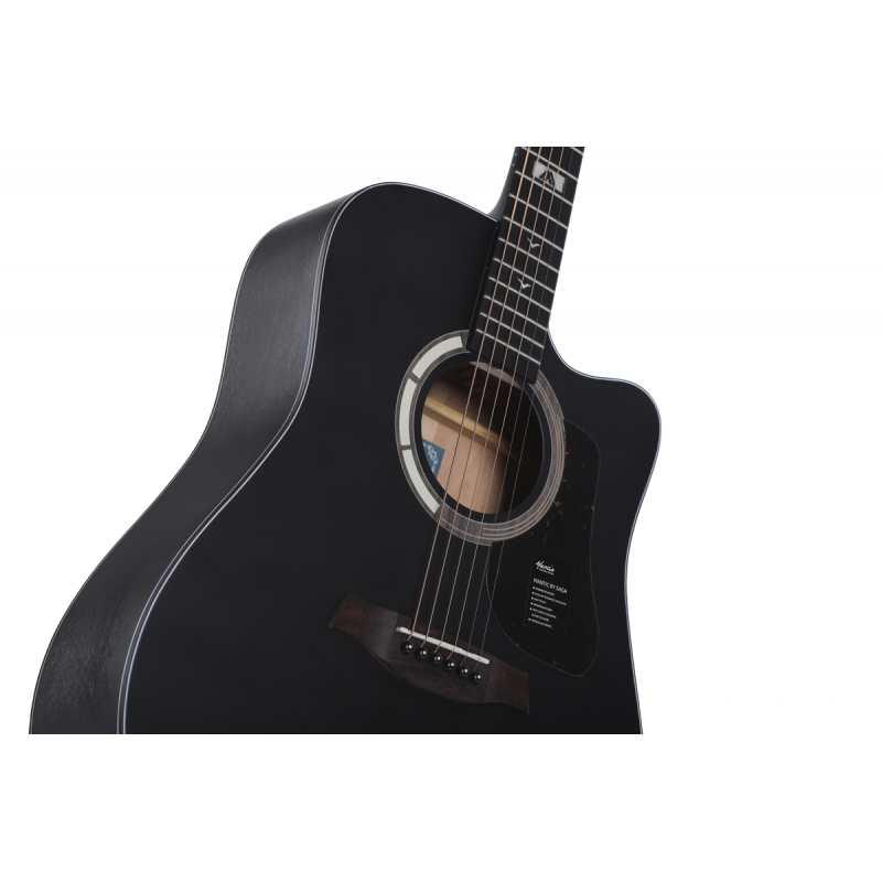 Mantic GT-1DC BK - Gitara akustyczna