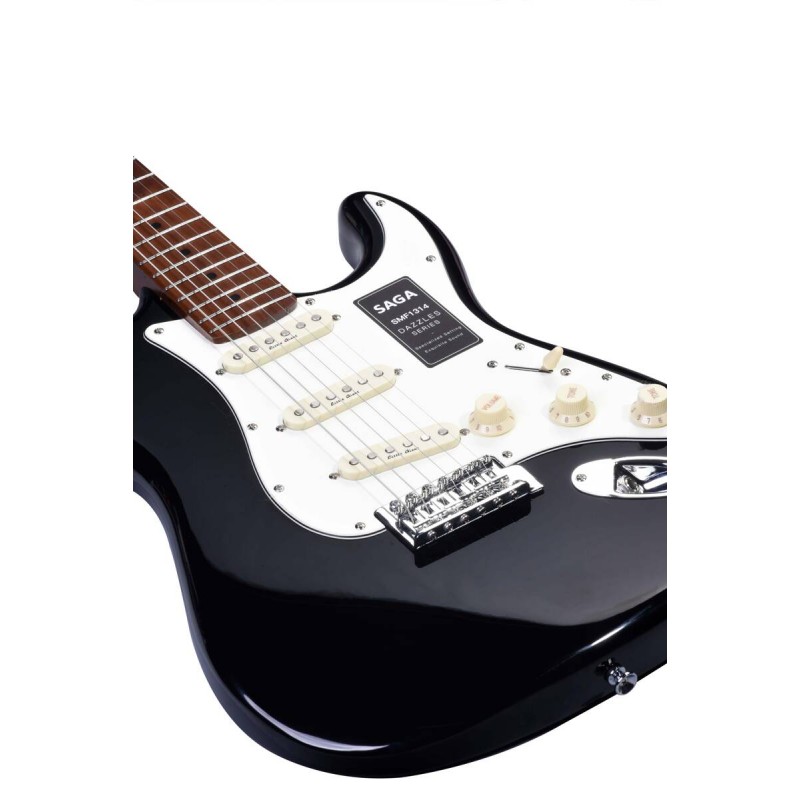 SAGA SMF1314 BK - Gitara elektryczna