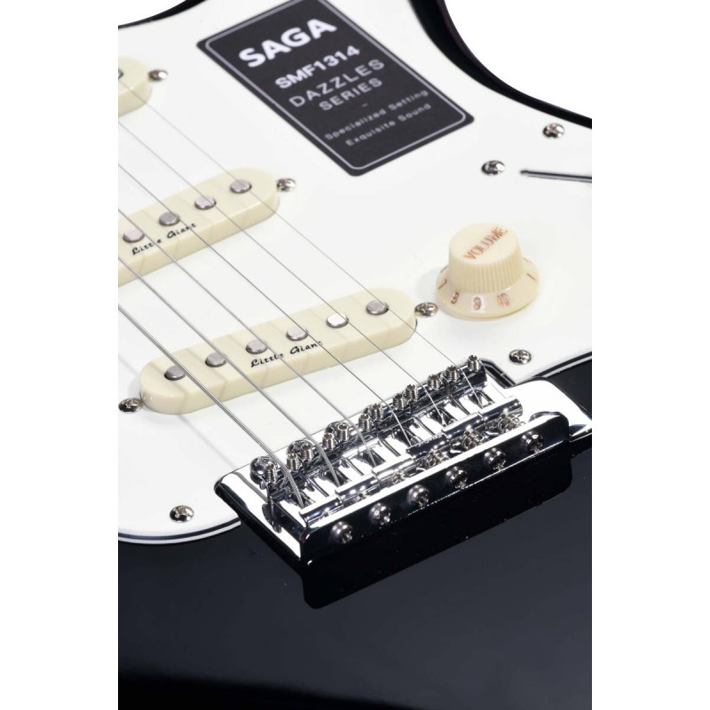 SAGA SMF1314 BK - Gitara elektryczna