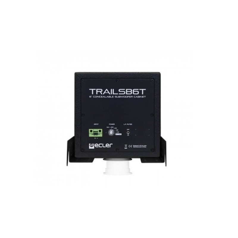 Ecler TRAILSB6T BK - subwoofer instalacyjny