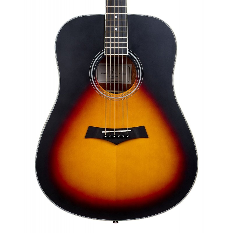 Arrow Silver D SB Sunburst - gitara akustyczna - 3