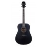 Arrow Silver D BLK Black - gitara akustyczna - 1