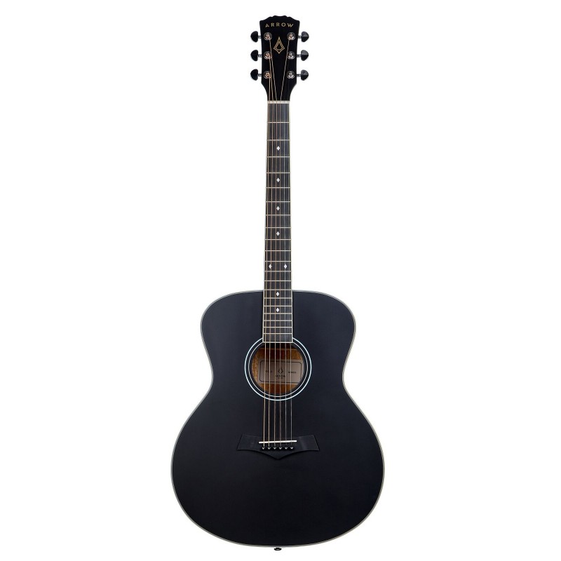 Arrow Gold A BLK Black - gitara akustyczna - 1
