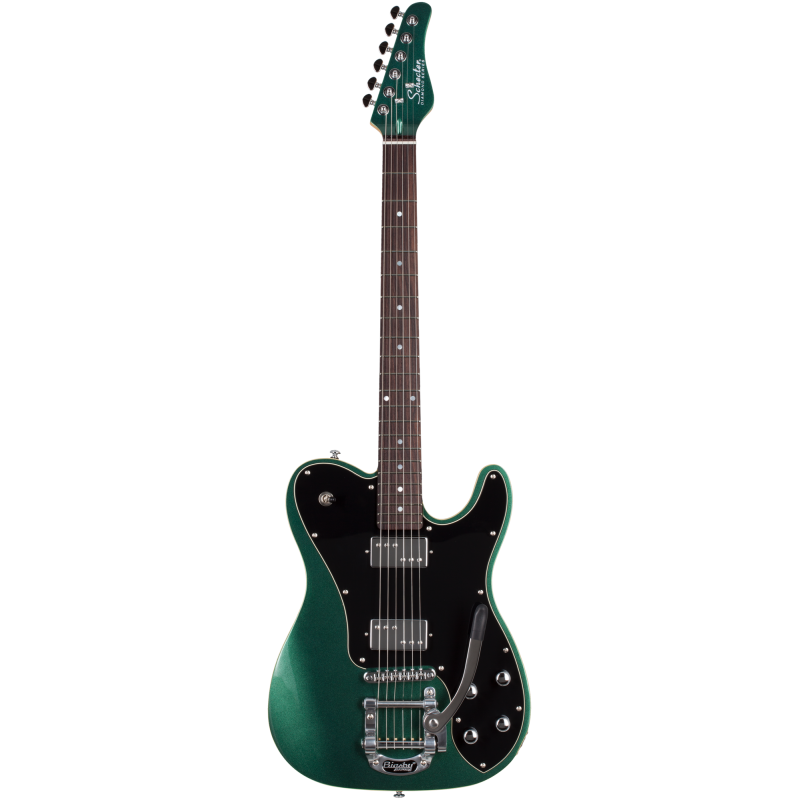 SCHECTER Vintage PT Fastback II B, Dark Emerald Green - Gitara elektryczna - 1