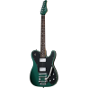 SCHECTER Vintage PT Fastback II B, Dark Emerald Green - Gitara elektryczna - 2