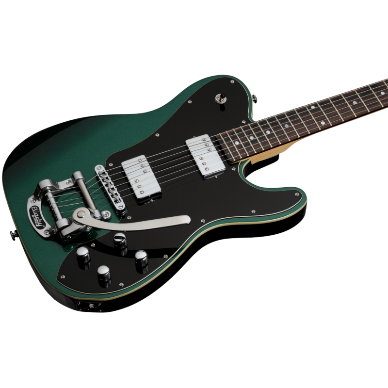 SCHECTER Vintage PT Fastback II B, Dark Emerald Green - Gitara elektryczna - 6