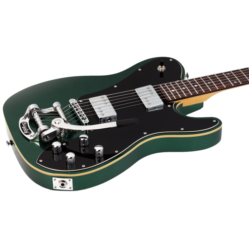SCHECTER Vintage PT Fastback II B, Dark Emerald Green - Gitara elektryczna - 7