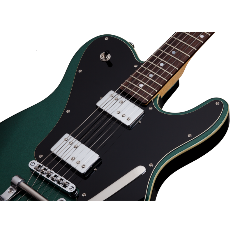 SCHECTER Vintage PT Fastback II B, Dark Emerald Green - Gitara elektryczna - 9