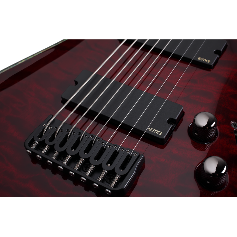 Schecter Hellraiser C-8, Black Cherry - Gitara elektryczna - 3