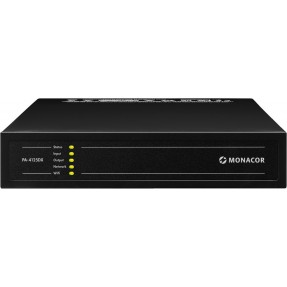 Monacor PA-4125DX - wzmacniacz matrycowo-miksujący PA - 1