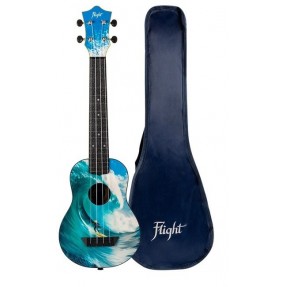 Flight TUSL25 Surf - ukulele koncertowe z pokrowcem
