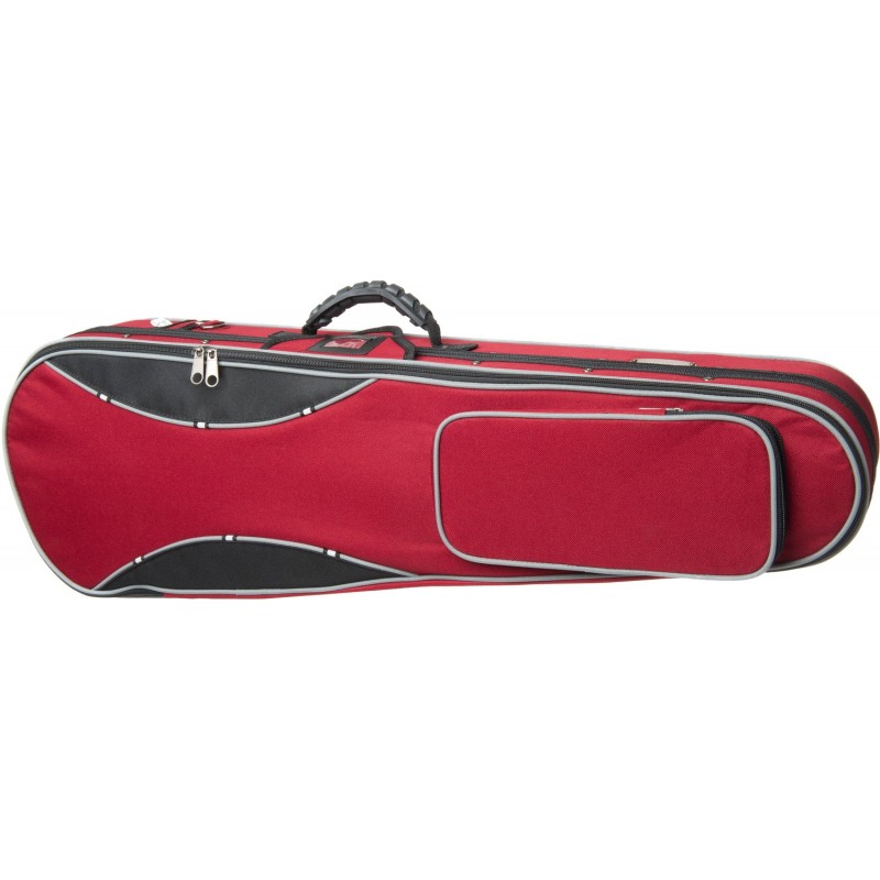 Stentor SR-C1372-G-R - Futerał do skrzypiec 1/8 czerwony, do serii Student II