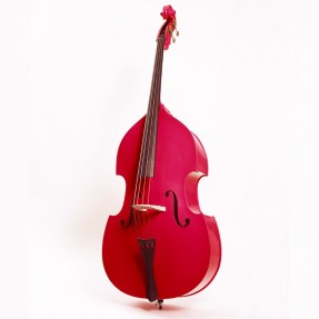 Stentor SR-1950-RDC - Kontrabas 3/4, seria "Rock a Billy", kolor czerwony