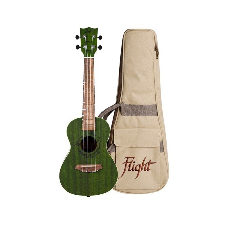 FLIGHT DUC380 Jade - ukulele koncertowe z pokrowcem