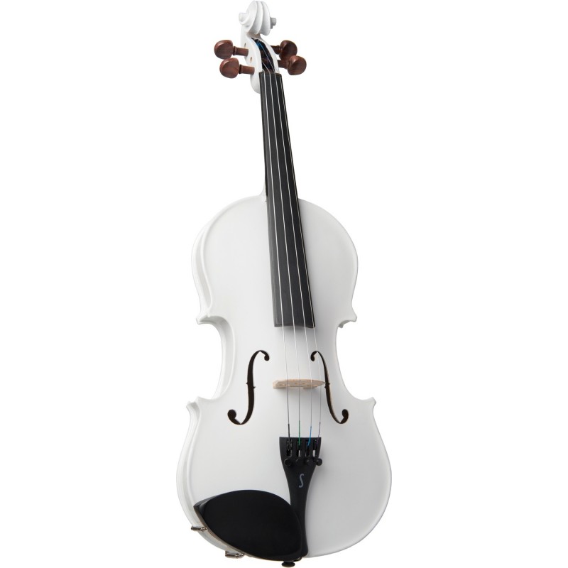 Stentor SR-1401-WHC - Skrzypce 3/4, seria Harlequin, kolor biały, w zestawie futerał