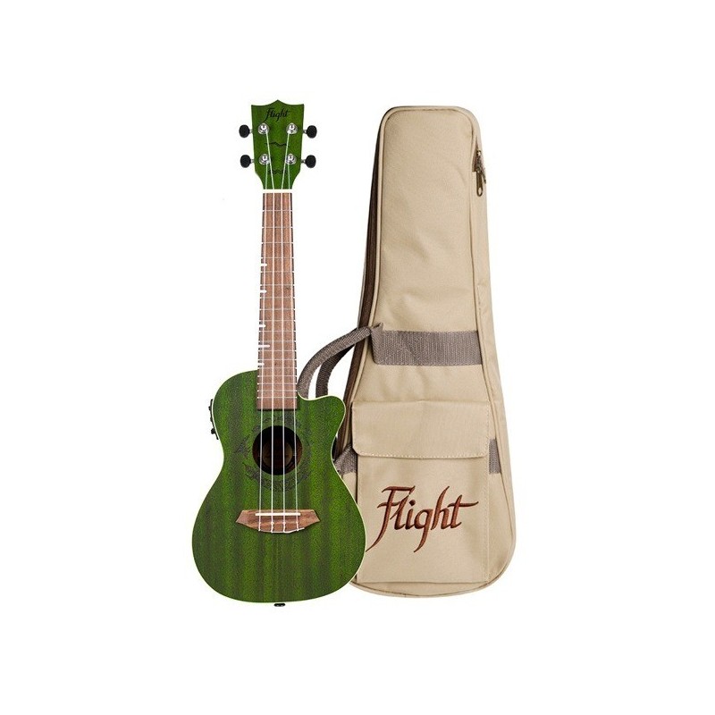 FLIGHT DUC380 CEQ Jade - ukulele e-akustyczne koncertowe