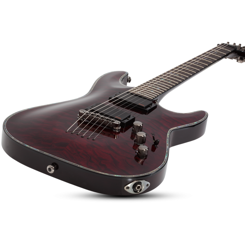 Schecter Hellraiser C-1, Black Cherry  - Gitara elektryczna - 6