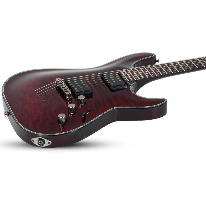Schecter Hellraiser C-1, Black Cherry  - Gitara elektryczna - 13