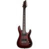 Schecter Hellraiser C-7, Black Cherry - Gitara elektryczna - 1