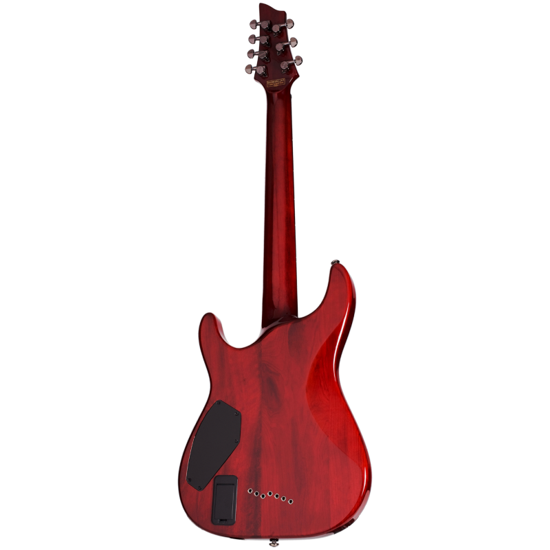 Schecter Hellraiser C-7, Black Cherry - Gitara elektryczna - 2