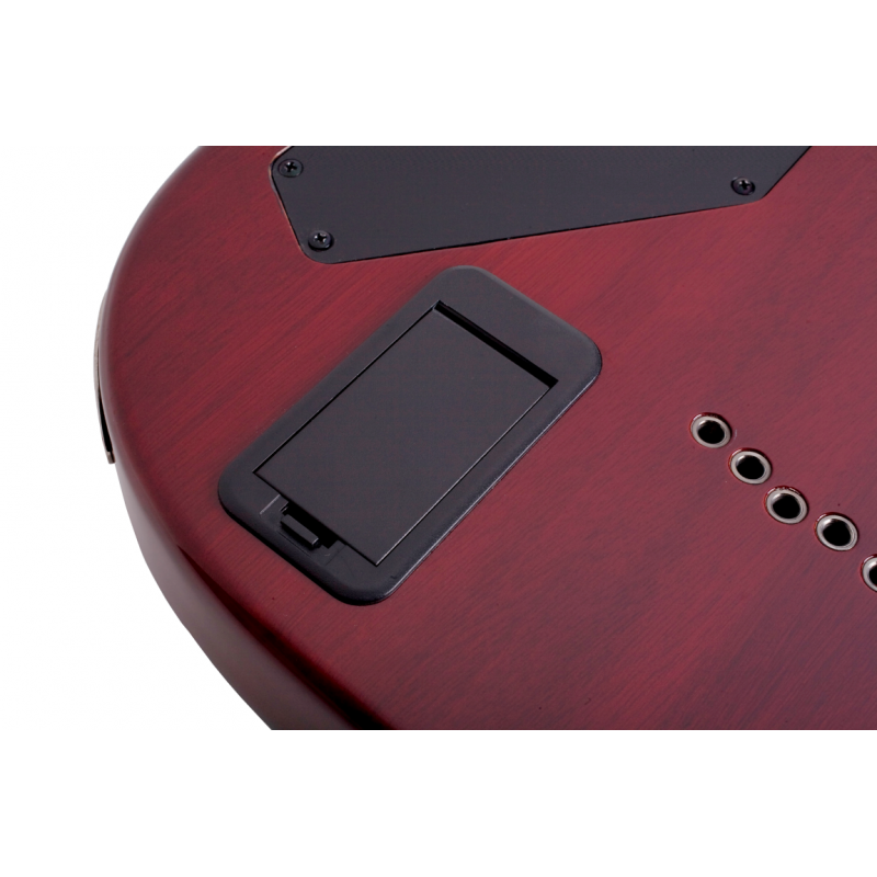 Schecter Hellraiser C-7, Black Cherry - Gitara elektryczna - 5