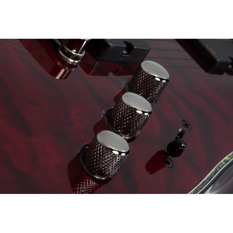 Schecter Hellraiser C-7, Black Cherry - Gitara elektryczna - 11