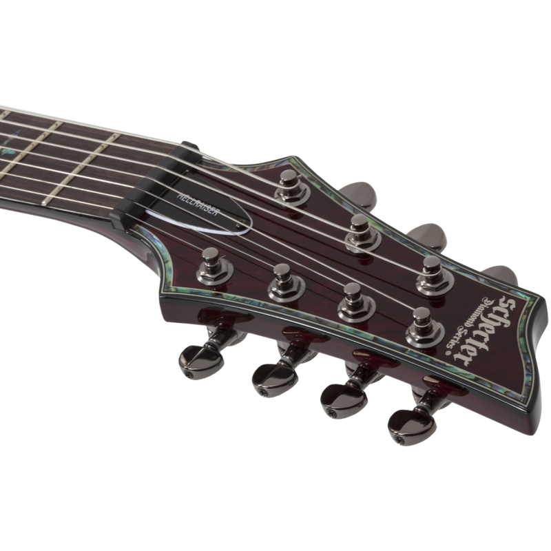 Schecter Hellraiser C-7, Black Cherry - Gitara elektryczna - 14