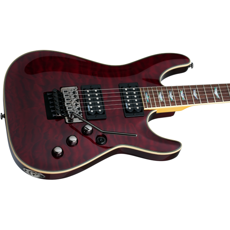 Schecter Omen Extreme 6 FR, Black Cherry - Gitara elektryczna - 5