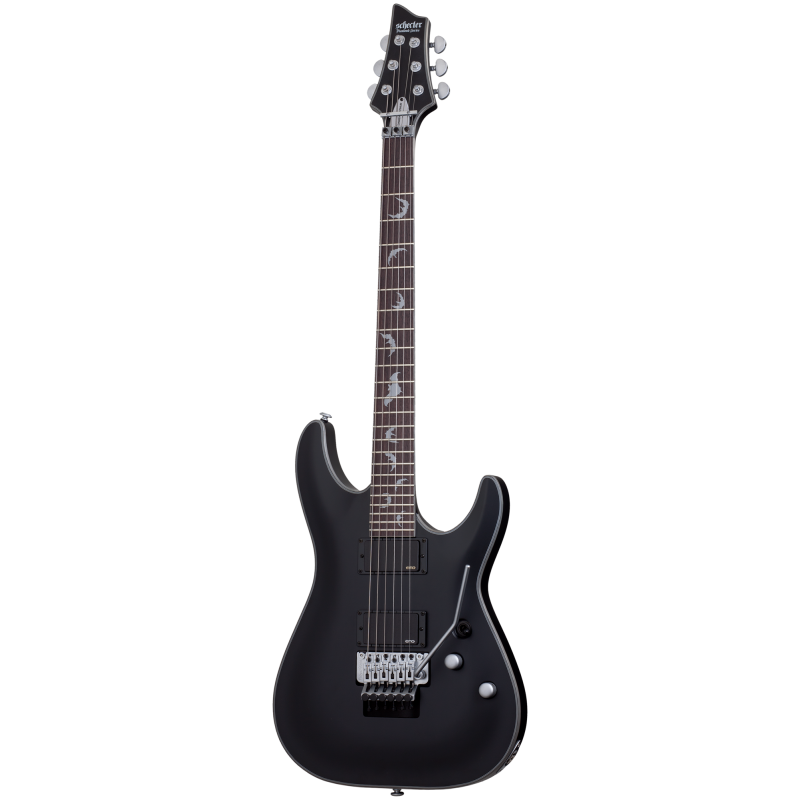 Schecter Damien Platinum-6 FR, Satin Black - Gitara elektryczna - 1