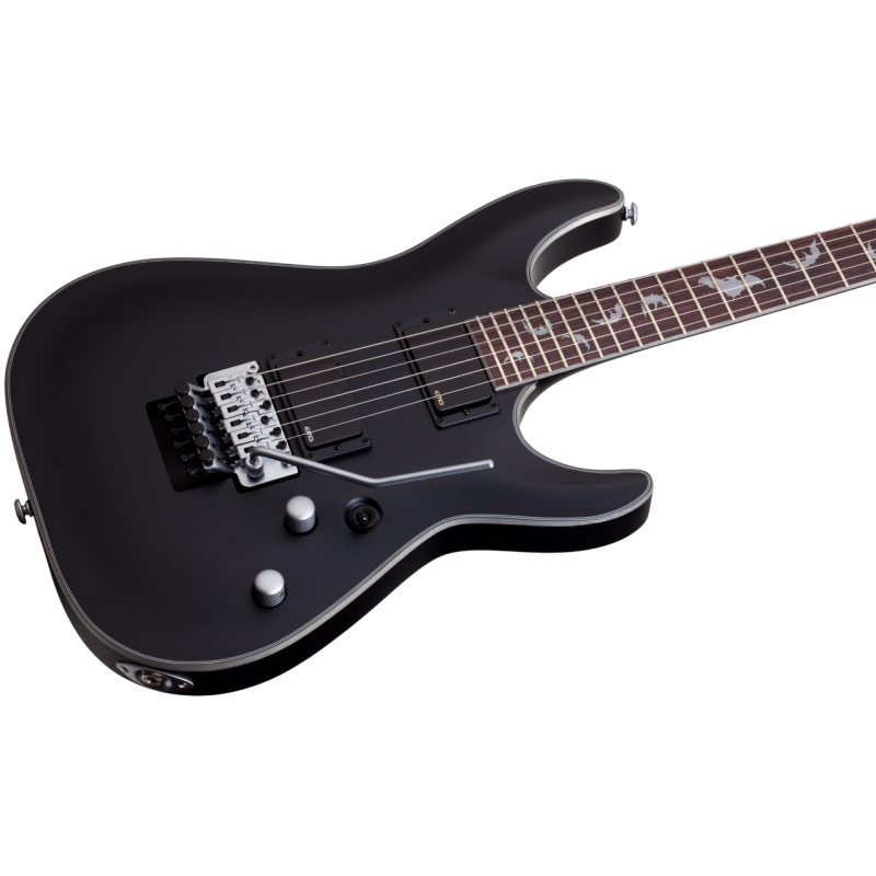 Schecter Damien Platinum-6 FR, Satin Black - Gitara elektryczna - 2