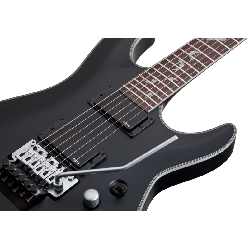 Schecter Damien Platinum-6 FR, Satin Black - Gitara elektryczna - 4