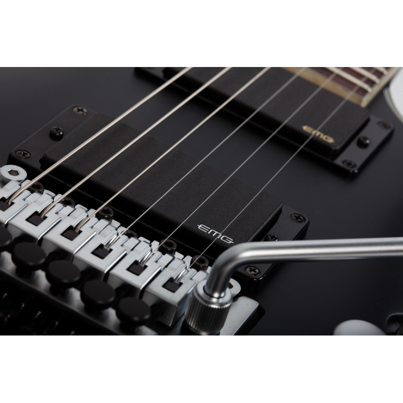 Schecter Damien Platinum-6 FR, Satin Black - Gitara elektryczna - 7