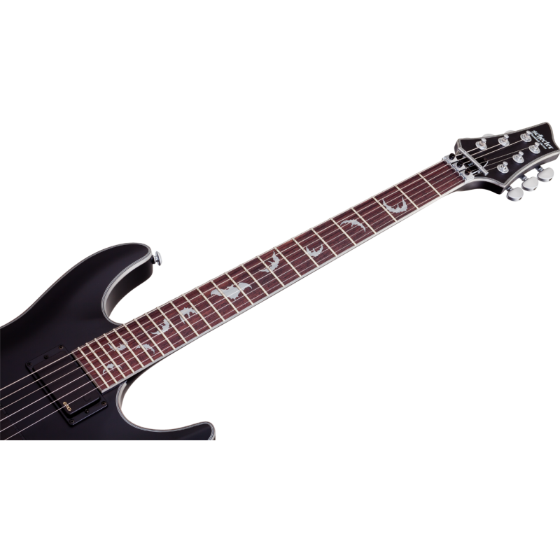 Schecter Damien Platinum-6 FR, Satin Black - Gitara elektryczna - 9