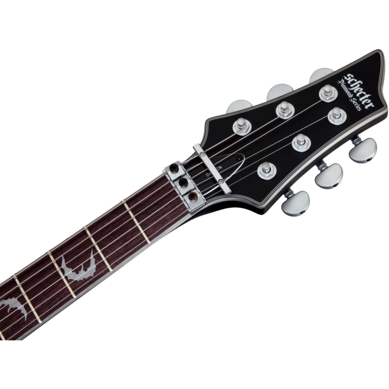 Schecter Damien Platinum-6 FR, Satin Black - Gitara elektryczna - 14