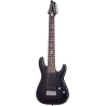 Schecter Damien Platinum-8, Satin Black - Gitara elektryczna - 1
