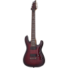 Schecter Demon 7, Crimson Red Burst - Gitara elektryczna - 1