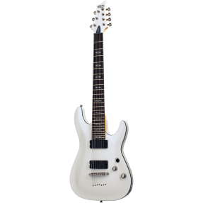 Schecter Demon 7, Vintage White - Gitara elektryczna - 1