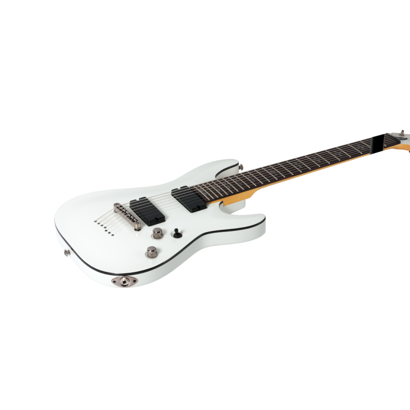 Schecter Demon 7, Vintage White - Gitara elektryczna - 4
