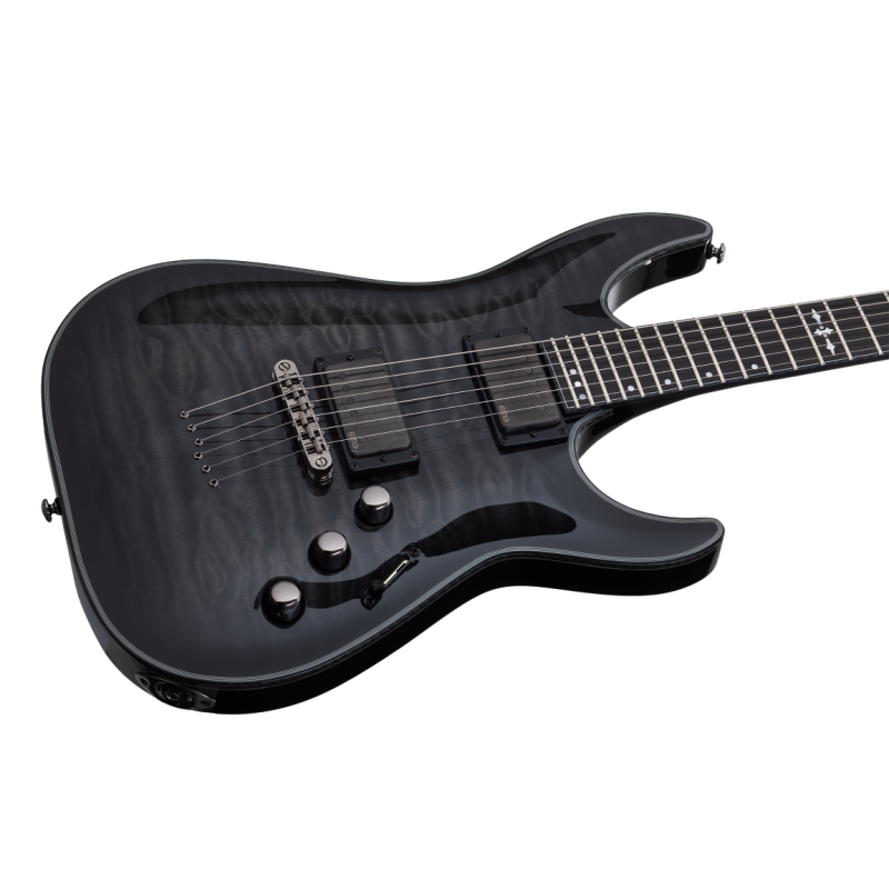 Schecter Hellraiser Hybrid C-1, Trans Black Burst - Gitara elektryczna - 3